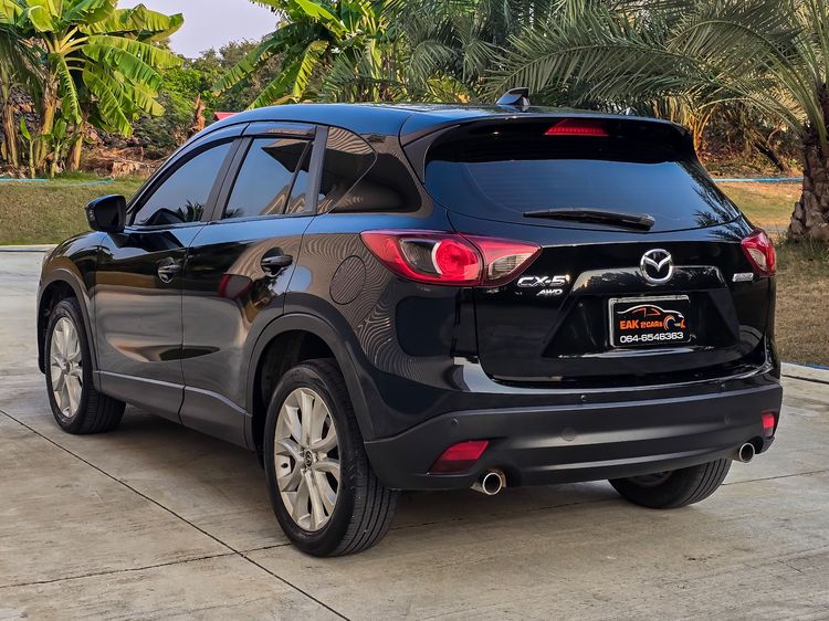 Mazda CX-5 2016 2.2 XDL 4WD Utility-car ดีเซล ไม่ติดแก๊ส เกียร์อัตโนมัติ ดำ รูปที่ 4