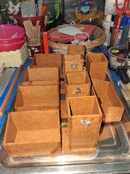 กล่องใส่เครื่องเขียน กล่องดินสอ กล่องใส่ปากกา กล่องใส่เครื่องประดับ กล่องใส่พวกจิวเวลรี่ กล่องใส่นาฬิกา กล่องใส่ของจุกจิก รูปที่ 18