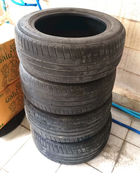 ยางรถยนต์ MICHELIN Pilot Sport 3  195 55 r15  มือ2  4เส้น