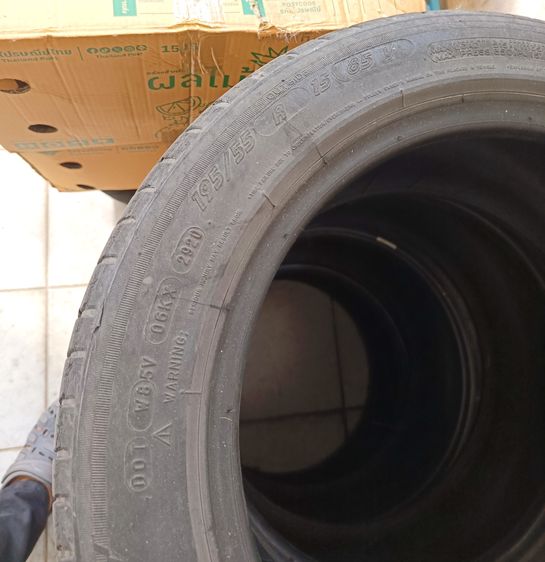 ยางรถยนต์ MICHELIN Pilot Sport 3  195 55 r15  มือ2  4เส้น รูปที่ 2