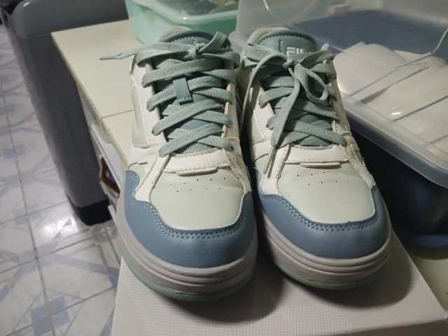 เขียว อื่นๆ รองเท้าหนังทั่วไป UK 6 | EU 39 1/3 | US 7.5 รองเท้าFilaแท้