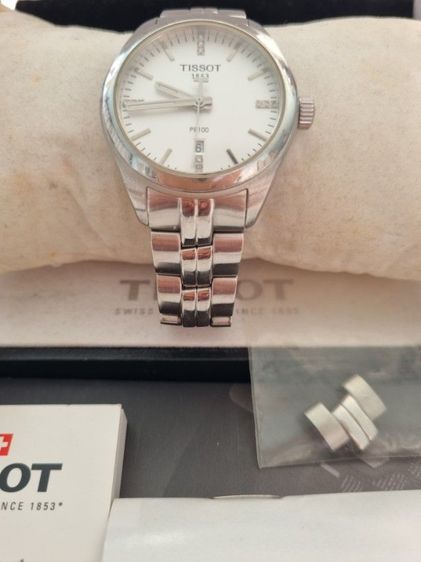 หลักเพชรสวิส(Swiss made)35mm (Rolex Boy Size) นาฬิกา tisso PR 100 หลักเพชรแท้ ครบยกกล่อง ออกห้าง เกือบ 20,000 บาท ส่งต่อราคาเบาๆ 6,888 บาทครับ ได้นาฬิกาสวิสแท้ๆ รูปที่ 13