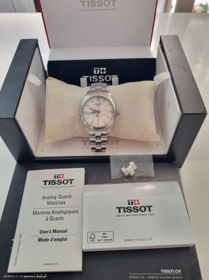 หลักเพชรสวิส(Swiss made)35mm (Rolex Boy Size) นาฬิกา tisso PR 100 หลักเพชรแท้ ครบยกกล่อง ออกห้าง เกือบ 20,000 บาท ส่งต่อราคาเบาๆ 6,888 บาทครับ ได้นาฬิกาสวิสแท้ๆ รูปที่ 3