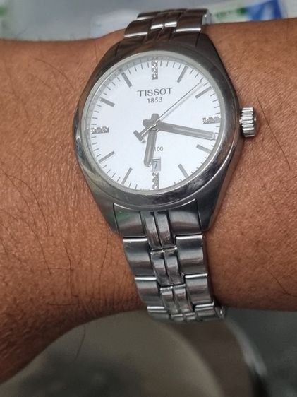 หลักเพชรสวิส(Swiss made)35mm (Rolex Boy Size) นาฬิกา tisso PR 100 หลักเพชรแท้ ครบยกกล่อง ออกห้าง เกือบ 20,000 บาท ส่งต่อราคาเบาๆ 6,888 บาทครับ ได้นาฬิกาสวิสแท้ๆ รูปที่ 15