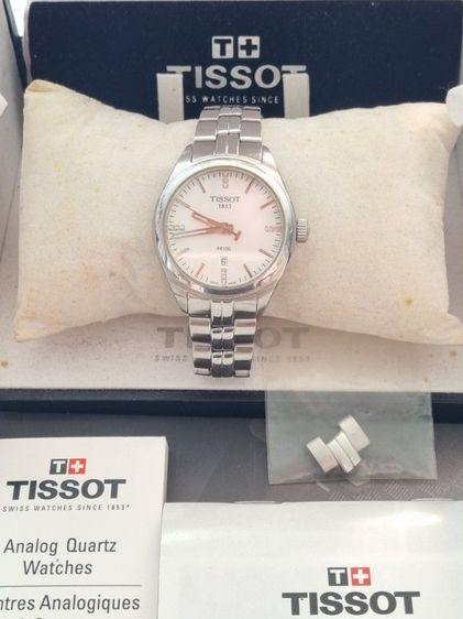 หลักเพชรสวิส(Swiss made)35mm (Rolex Boy Size) นาฬิกา tisso PR 100 หลักเพชรแท้ ครบยกกล่อง ออกห้าง เกือบ 20,000 บาท ส่งต่อราคาเบาๆ 6,888 บาทครับ ได้นาฬิกาสวิสแท้ๆ รูปที่ 11