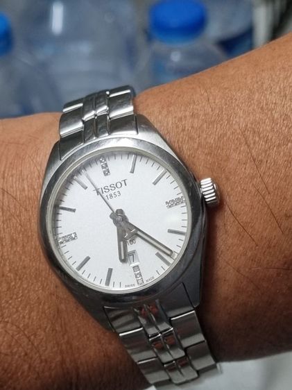 หลักเพชรสวิส(Swiss made)35mm (Rolex Boy Size) นาฬิกา tisso PR 100 หลักเพชรแท้ ครบยกกล่อง ออกห้าง เกือบ 20,000 บาท ส่งต่อราคาเบาๆ 6,888 บาทครับ ได้นาฬิกาสวิสแท้ๆ รูปที่ 12