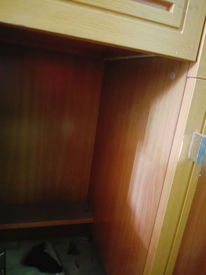 โต๊ะเครื่องแป้งไม้ MDF พร้อมกระจก เก้าอี้ มือสองสภาพดี รูปที่ 6