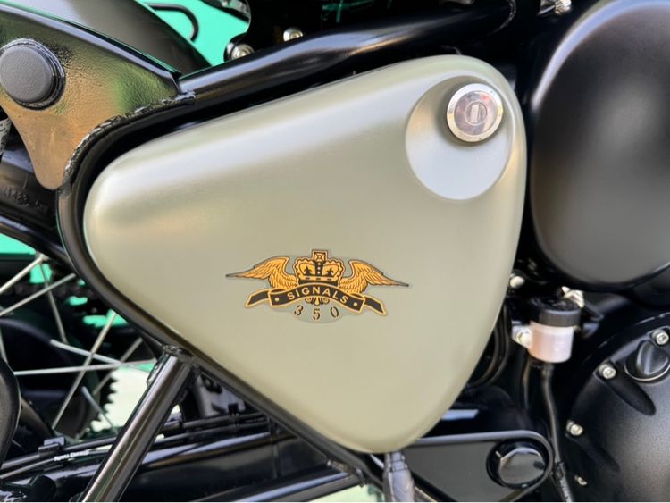 Royal enfield signals 350 สีเทา ปี2024 วิ่ง300โล รูปที่ 4