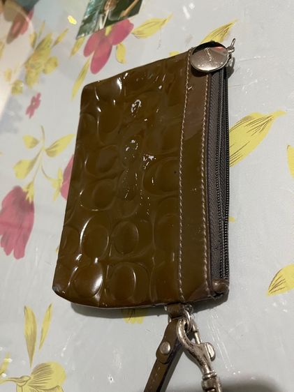 กระเป๋าถือ Coach หนังแก้ว งานเก่า รูปที่ 3