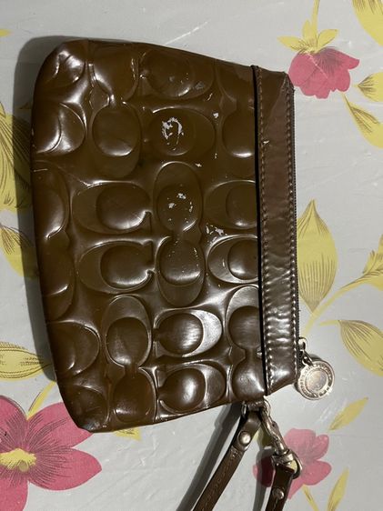 กระเป๋าถือ Coach หนังแก้ว งานเก่า รูปที่ 2