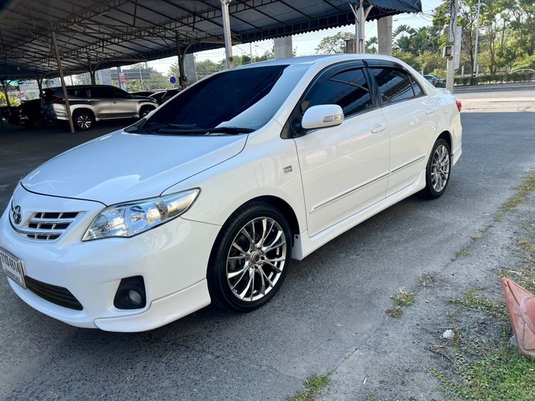 Toyota Altis 2012 1.8 E Sedan เบนซิน ไม่ติดแก๊ส เกียร์อัตโนมัติ ขาว รูปที่ 4