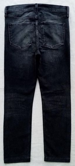 ยีนส์เข้ม ขัดฟอกสี แต่งเซอร์ ทำขาดเดิม กางเกงผู้ชาย รูปที่ 3