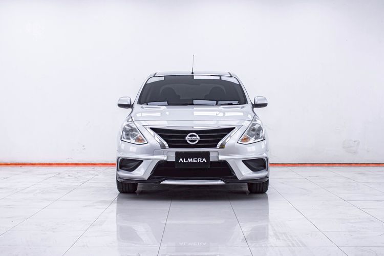 Nissan Almera 2016 1.2 E Sedan เบนซิน ไม่ติดแก๊ส เกียร์อัตโนมัติ เทา รูปที่ 4