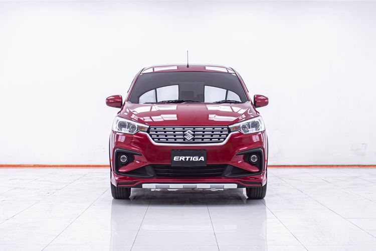 Suzuki Ertiga 2021 1.5 GL Utility-car เบนซิน LPG เกียร์อัตโนมัติ แดง รูปที่ 4