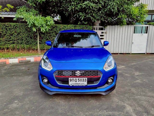 Suzuki Swift 2019 1.2 GLX Sedan เบนซิน ไม่ติดแก๊ส เกียร์อัตโนมัติ น้ำเงิน รูปที่ 2