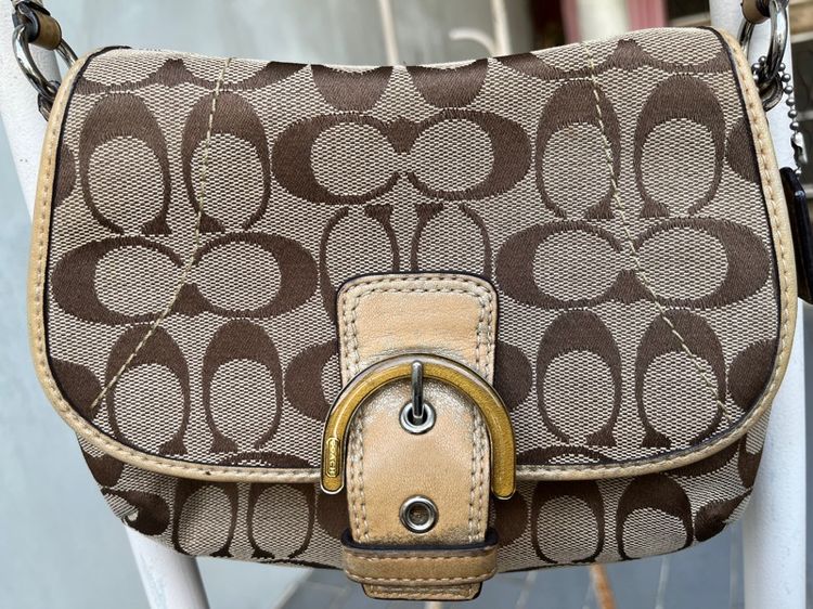 กระเป๋าสะพาย Coach งานเก่า มือสอง รูปที่ 8