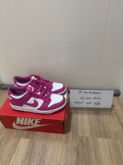 Nike Dunk Low Active Fuchsia มือ 2ของแท้ รูปที่ 6