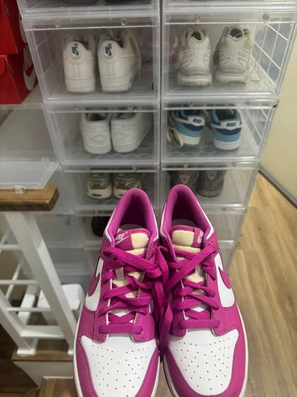 Nike Dunk Low Active Fuchsia มือ 2ของแท้ รูปที่ 3