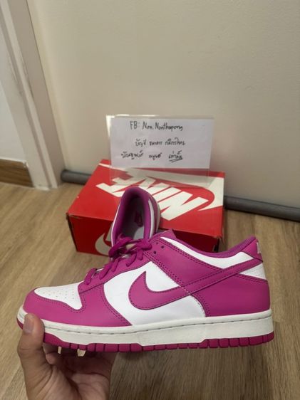 Nike Dunk Low Active Fuchsia มือ 2ของแท้ รูปที่ 8