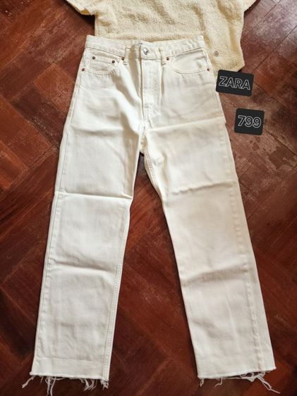 กางเกงขาสั้นลายดอกไม้ 1200  กระโปรงยาวสีดำ860 เสื้อย่นสีชมพูและขาว699 รูปที่ 10