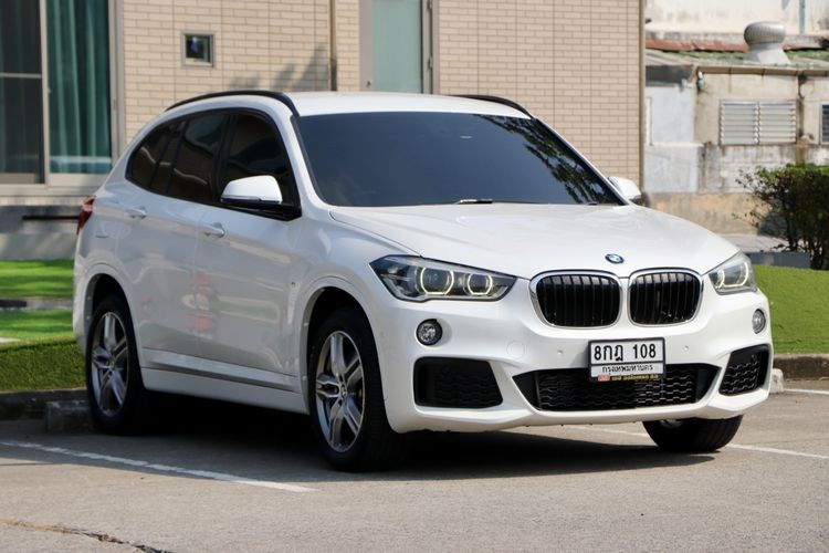 BMW X1 2019 2.0 sDrive20d M Sport Utility-car ดีเซล ไม่ติดแก๊ส เกียร์อัตโนมัติ ขาว รูปที่ 3