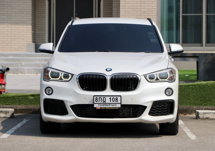 BMW X1 2019 2.0 sDrive20d M Sport Utility-car ดีเซล ไม่ติดแก๊ส เกียร์อัตโนมัติ ขาว รูปที่ 2