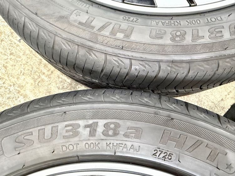 ยางถอดป้ายแดงขอบ 17” ยี่ห้อ WESTLAKE ขนาด 215-50R17 ปี 25 ตุ่มหน้ายางยังอยู่ครบ รูปที่ 2