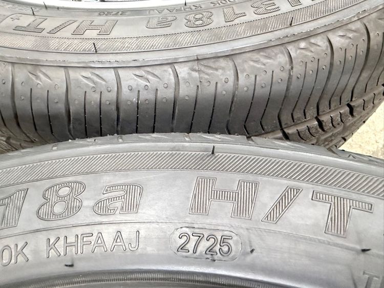ยางถอดป้ายแดงขอบ 17” ยี่ห้อ WESTLAKE ขนาด 215-50R17 ปี 25 ตุ่มหน้ายางยังอยู่ครบ รูปที่ 4