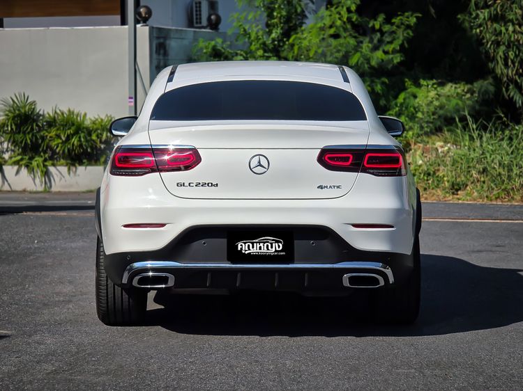 Mercedes-Benz GLC-Class 2019 GLC220d Utility-car ดีเซล ไม่ติดแก๊ส เกียร์อัตโนมัติ ขาว รูปที่ 4