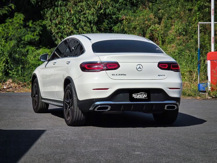 Mercedes-Benz GLC-Class 2019 GLC220d Utility-car ดีเซล ไม่ติดแก๊ส เกียร์อัตโนมัติ ขาว รูปที่ 2