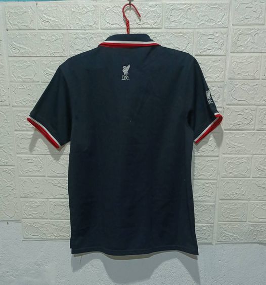 เสื้อโปโล ลิเวอร์พูล สีดำ ไซส์ S  รูปที่ 2