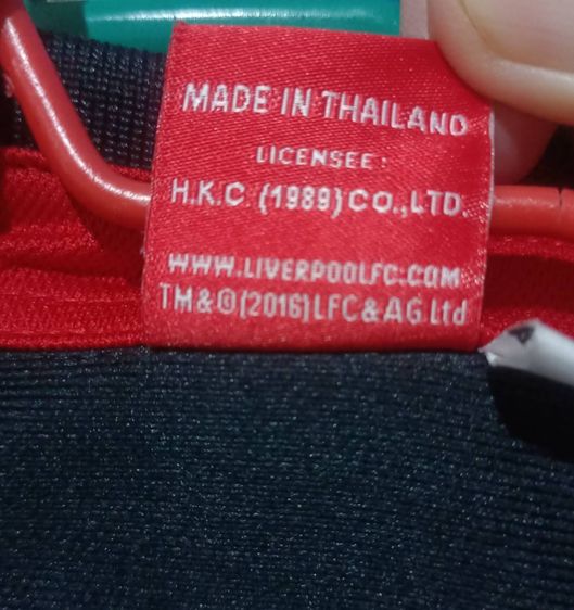 เสื้อโปโล ลิเวอร์พูล สีดำ ไซส์ S  รูปที่ 10