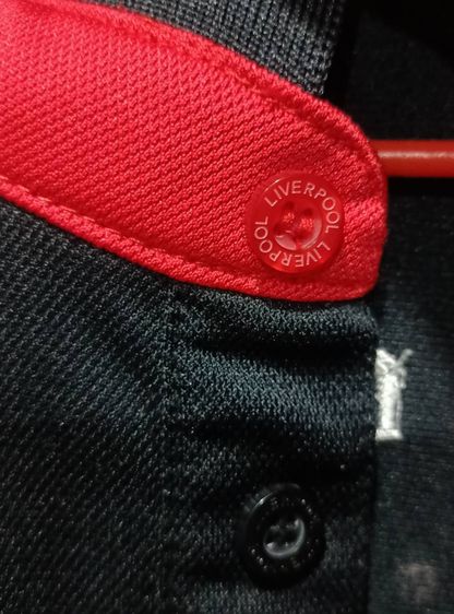 เสื้อโปโล ลิเวอร์พูล สีดำ ไซส์ S  รูปที่ 4