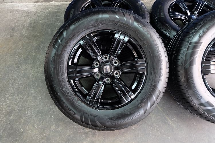 🚘 ล้อ+ยางป้ายแดง Tank 17 นิ้ว + ยาง Continental RX  ขนาด 265 65R17  ปี25 รูปที่ 2