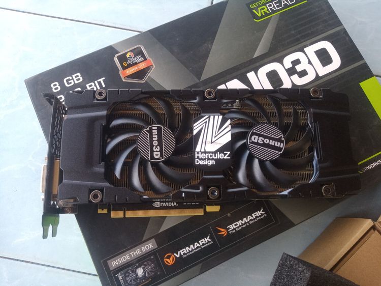 gtx 1070 inno สภาพเกือบเหมือนออกห้าง