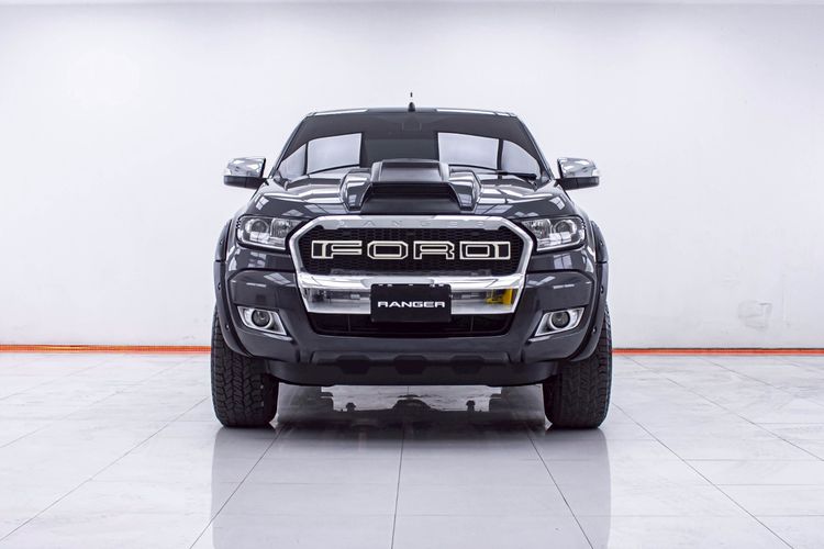 Ford Ranger 2018 2.2 Hi-Rider XLT Pickup ดีเซล ไม่ติดแก๊ส เกียร์อัตโนมัติ เทา รูปที่ 4