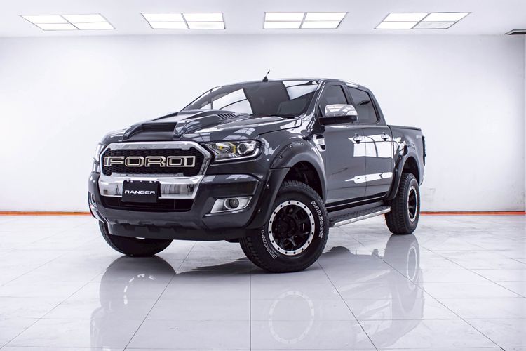 รถ Ford Ranger 2.2 Hi-Rider XLT สี เทา