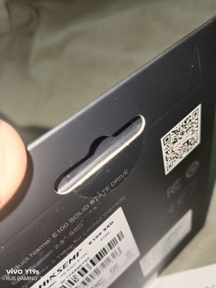 ขายSSD SATA 3 (HIKSEMI CITY รุ่นHS-SSD-E100 512GB) ของใหม่ รูปที่ 3