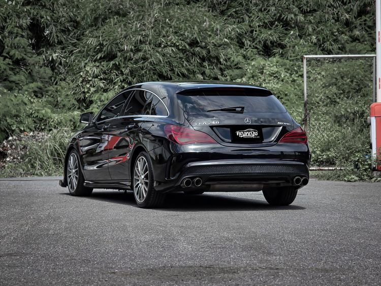 Mercedes-Benz CLA-Class 2015 CLA250 AMG Sedan เบนซิน ไม่ติดแก๊ส เกียร์อัตโนมัติ ดำ รูปที่ 2