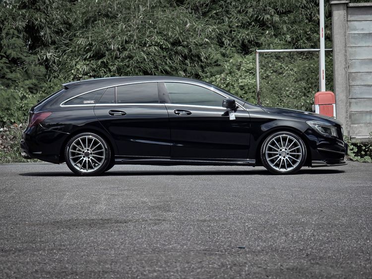 Mercedes-Benz CLA-Class 2015 CLA250 AMG Sedan เบนซิน ไม่ติดแก๊ส เกียร์อัตโนมัติ ดำ รูปที่ 4