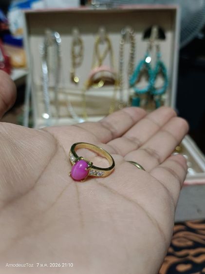 ขาย แหวนพลอยชมพู ราคาด่วน 
จำเป็นต้องขายจริง ๆ มีค่าใช้จ่ายเร่งด่วน แหวนทองฝังพลอยชมพู สร้อยคอทองใช้งานจริง 
สภาพดี พร้อมส่ง
 รูปที่ 4