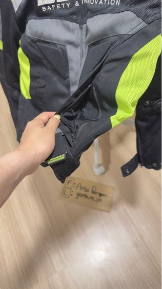 เสื้อการ์ดขับขี่รถมอเตอร์ไซค์ BENKIA JW-61 รูปที่ 17