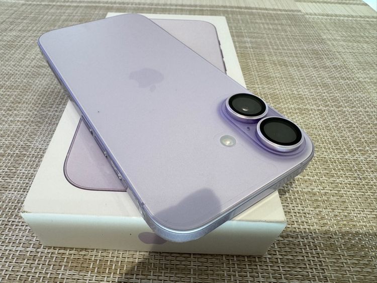 iPhone 17 สีม่วง 256 ประกันศูนย์เยอะ สุขภาพแบต 100 รูปที่ 4