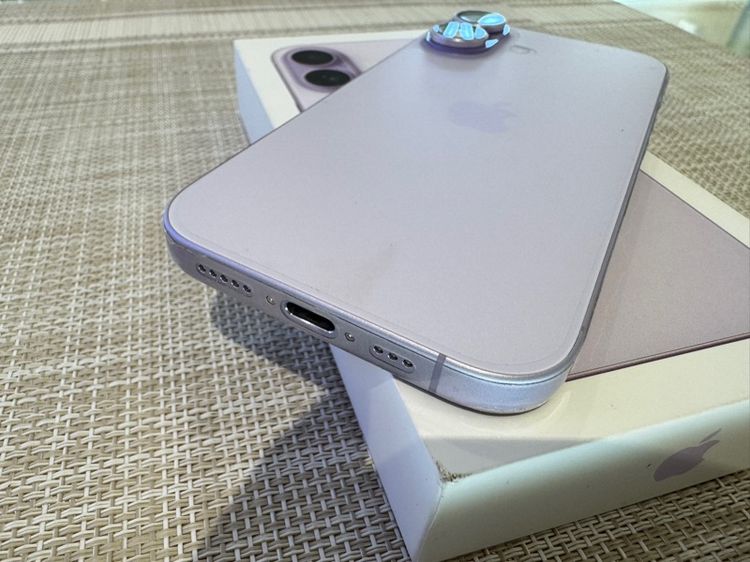 iPhone 17 สีม่วง 256 ประกันศูนย์เยอะ สุขภาพแบต 100 รูปที่ 5