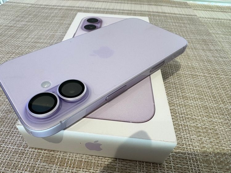 iPhone 17 สีม่วง 256 ประกันศูนย์เยอะ สุขภาพแบต 100 รูปที่ 3