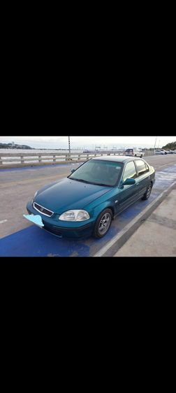 Honda Civic 1996 1.6 VTi Sedan เบนซิน ไม่ติดแก๊ส เกียร์ธรรมดา เขียว รูปที่ 3