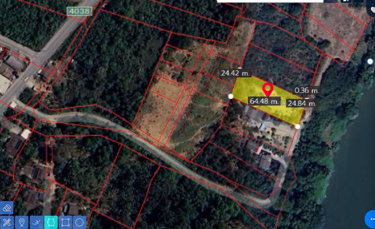 ขายด่วนที่ดินติดแม่น้ำแม่กลอง ต.ท่าชุมพล โพธาราม ราชบุรี พร้อมที่งอกริมน้ำ 1 ไร่