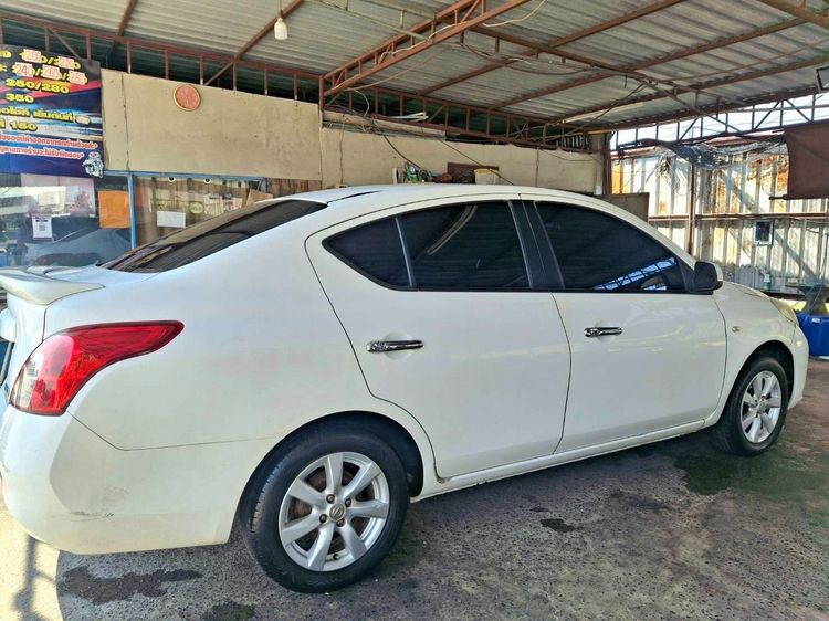 Nissan Almera 2012 1.2 V Sedan เบนซิน เกียร์อัตโนมัติ ขาว รูปที่ 2