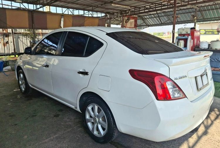 Nissan Almera 2012 1.2 V Sedan เบนซิน เกียร์อัตโนมัติ ขาว รูปที่ 4