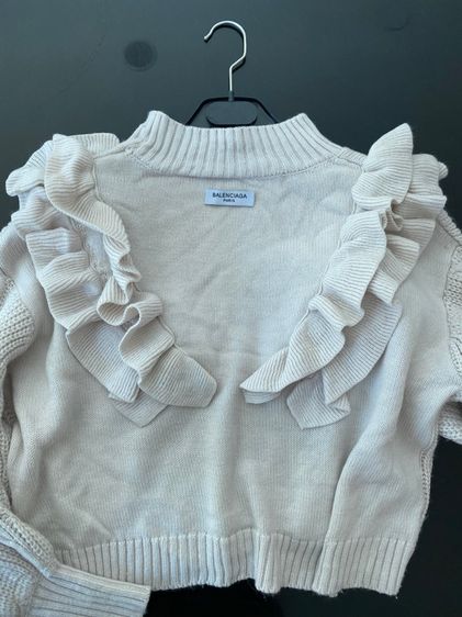 บาร์เลนเซียเอก้า (ติดจองค่ะ)เสื้อไหมพรมสภาพใหม่เอี่ยม  รูปที่ 8